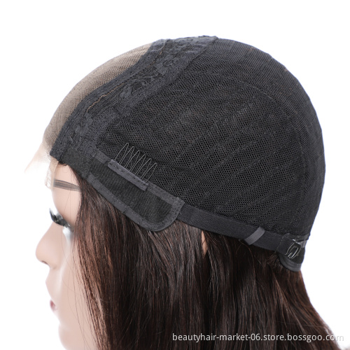 Wholesale human hair wigs private label human hair blend wigs lace front wigs